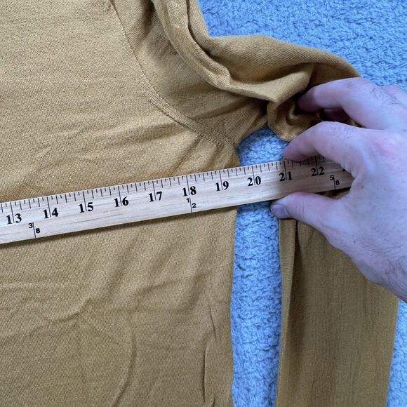 Son Of A Tailor Sweater Mens S Fitted Hi Neck Pullover Merino Wool Lightweight - Picture 5 of 11